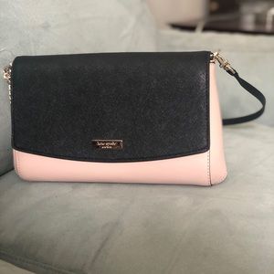 Kate Spade Pink and Black Crossbody Bag